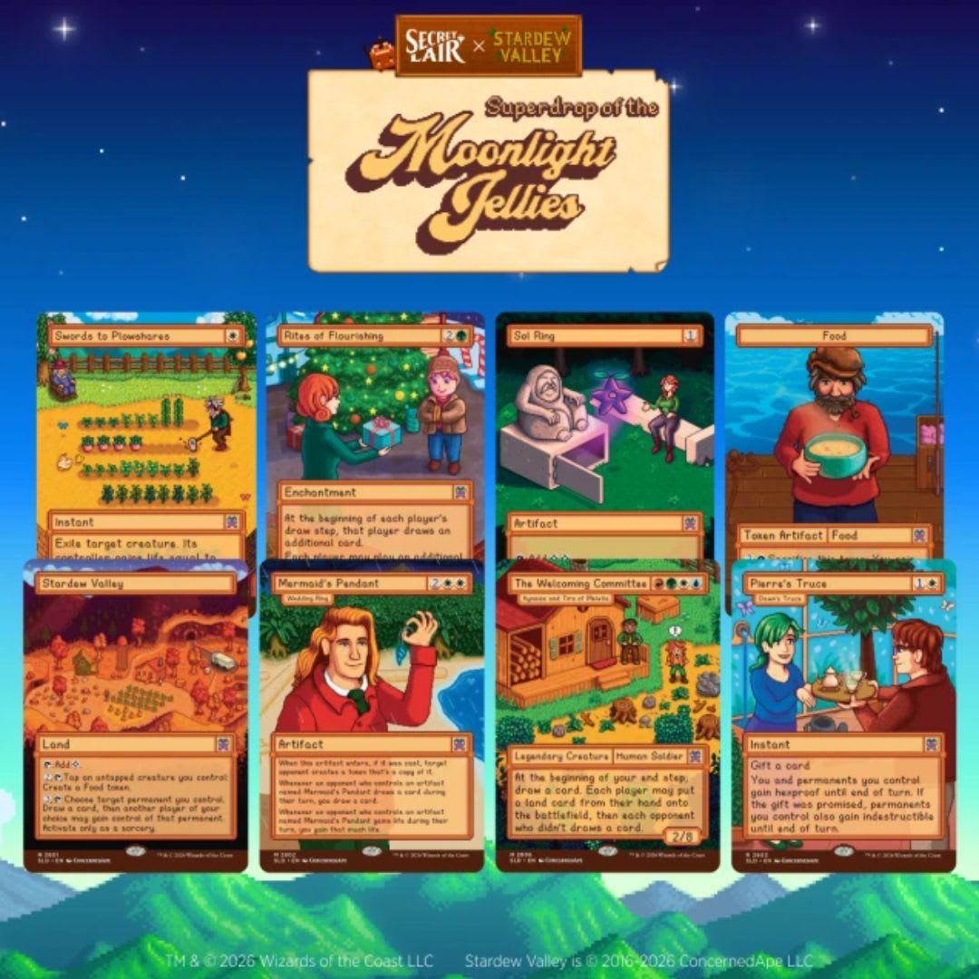 Magic the Gathering: Secret Lair - Stardew Valley: Welcome to Stardew Valley1
