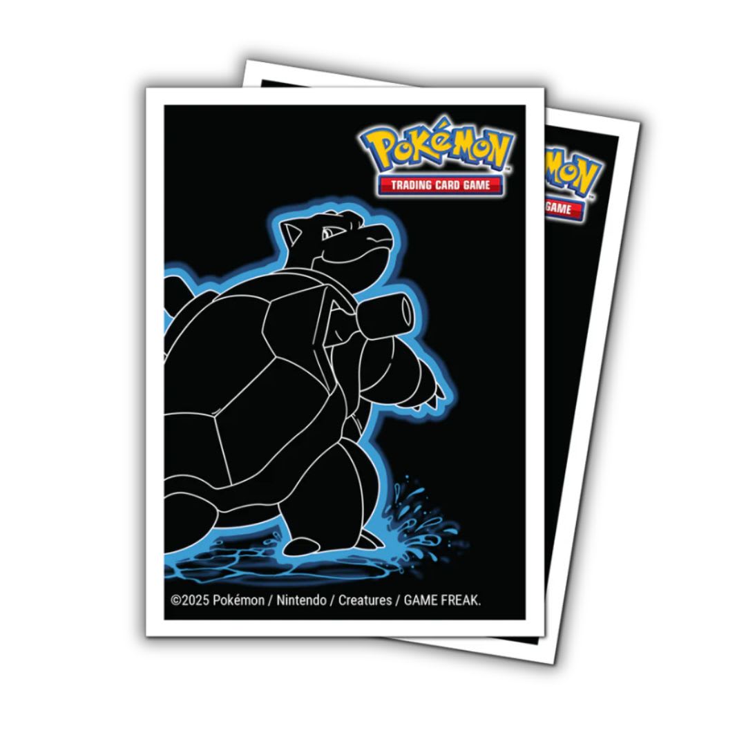 Deck Protectors: Pokemon Apex - Neon Kanto - Blastoise2