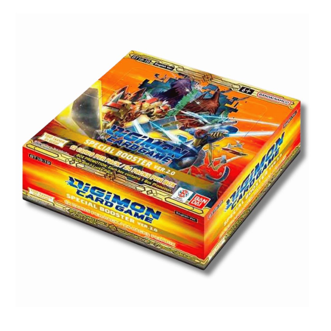 Digimon Card Game: BT18-19 Special Booster Ver. 2.0 Booster Display1