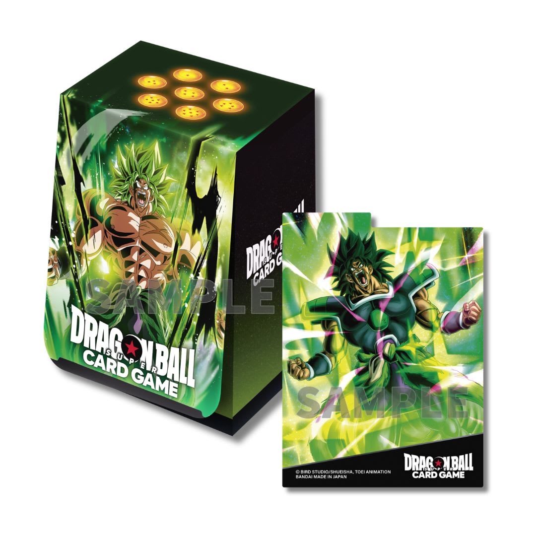 Dragon Ball Super Card Game Fusion World: Official Card Case and Card Sleeves Set 04 Broly2