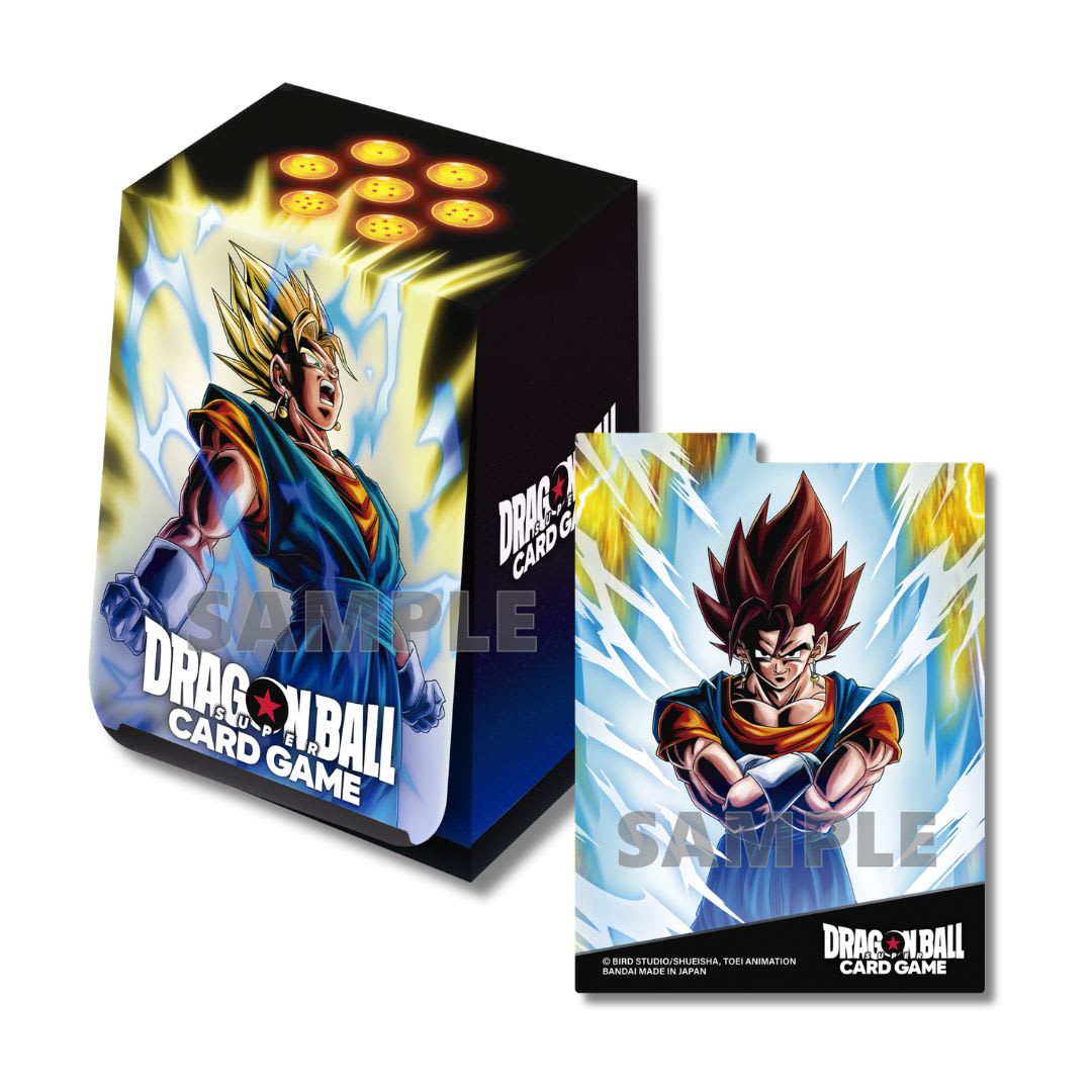 Dragon Ball Super Card Game Fusion World: Official Card Case and Card Sleeves Set 02 Vegito2