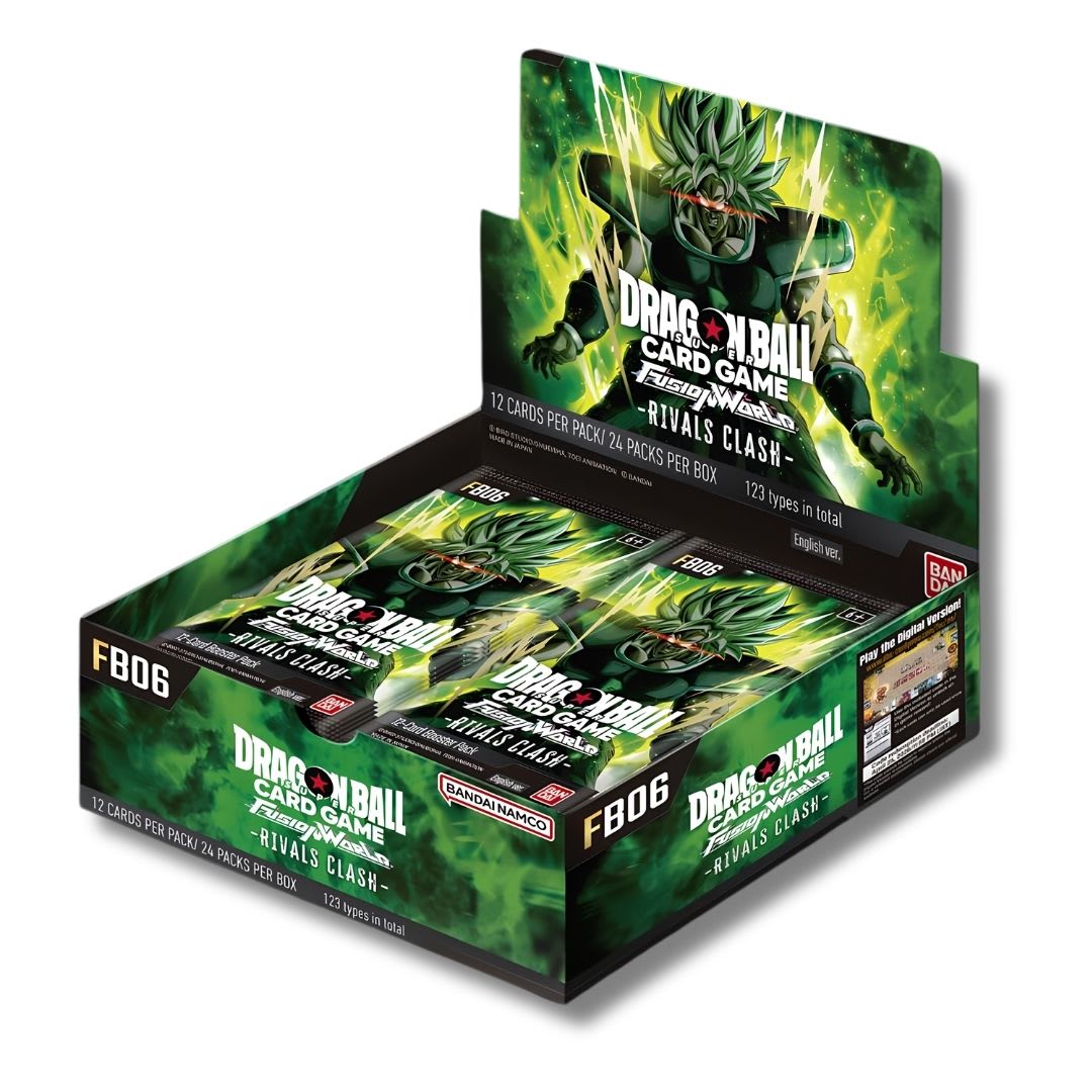 Dragon Ball Super Card Game Fusion World: FB06 Rivals Clash Booster Display1