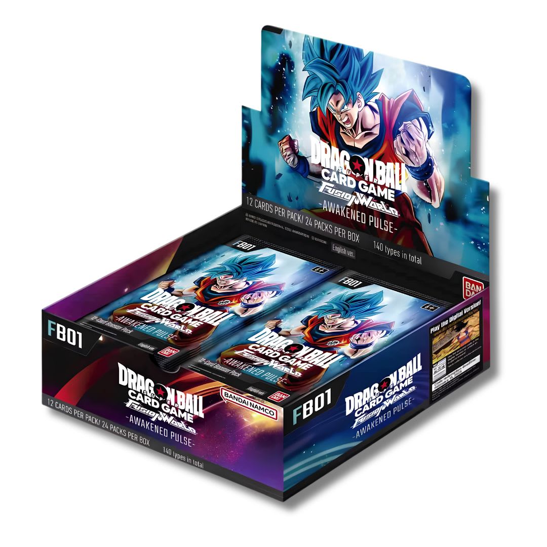 Dragon Ball Super Card Game Fusion World: FB01 Awakened Pulse Booster Display1