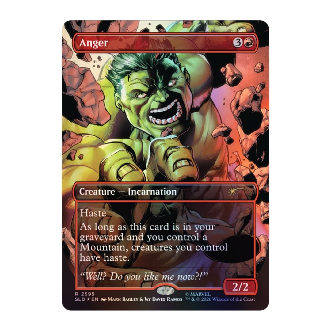 [PREVENTA] Magic The Gathering: Secret Lair x Marvel - Hulk SMASH!2