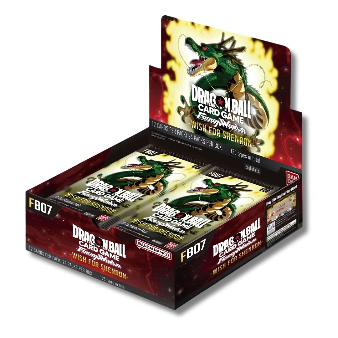 Dragon Ball Super Card Game Fusion World: FB07 Wish for Shenron Booster Display1