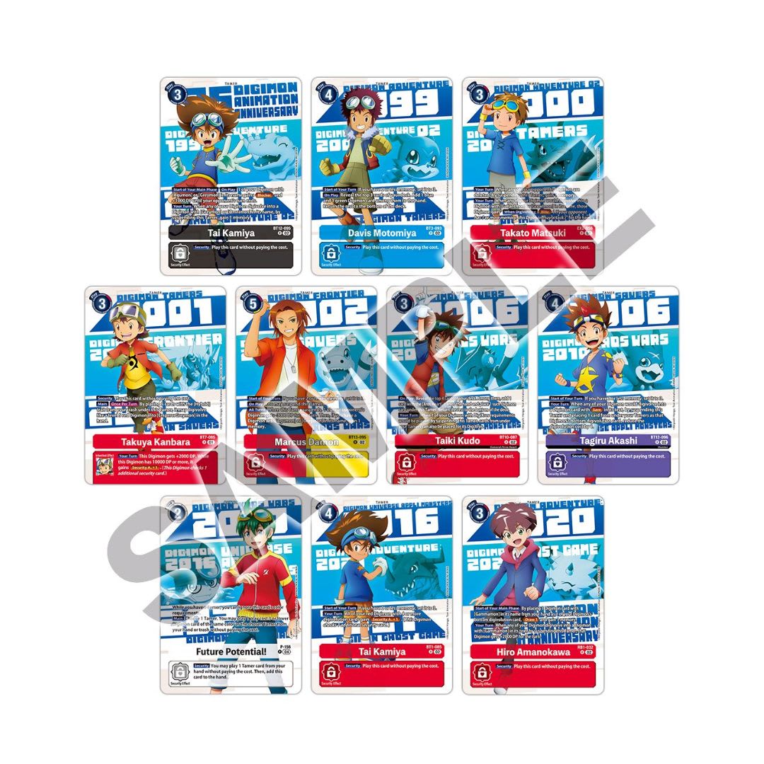 Digimon Card Game: PB20 Digimon Animation Series 25th Anniversary Set3