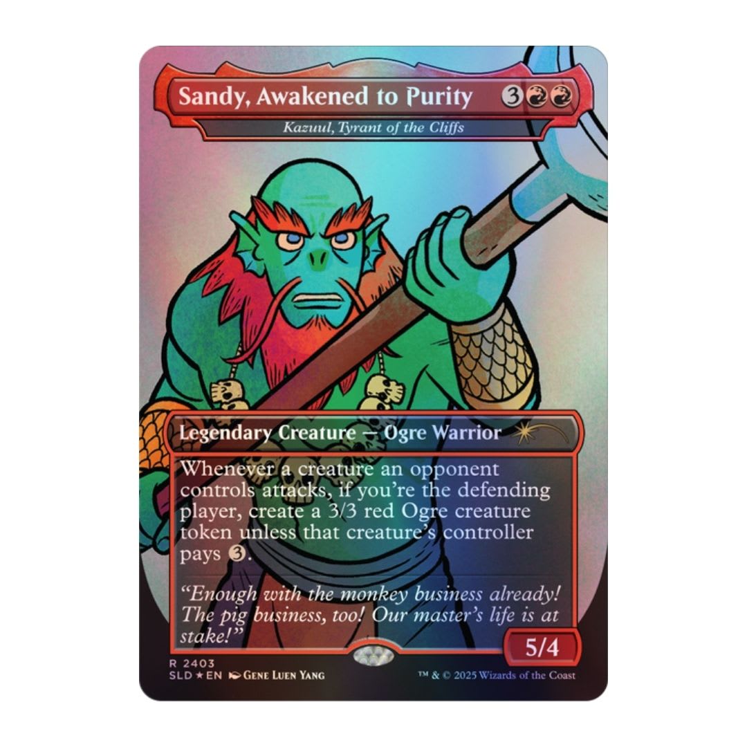 Magic The Gathering: Secret Lair - Featuring: Gene Luen Yang4
