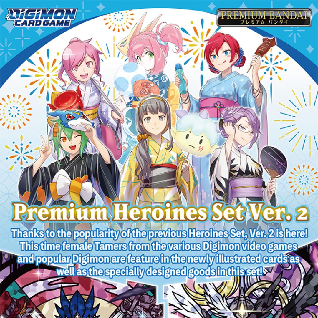 Digimon Card Game: PB23 Premium Heroine Set 21