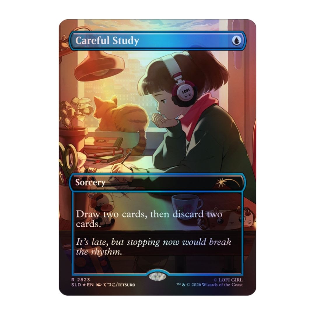 Magic The Gathering: Secret Lair  x Lofi Girl - Beats to Cast To4