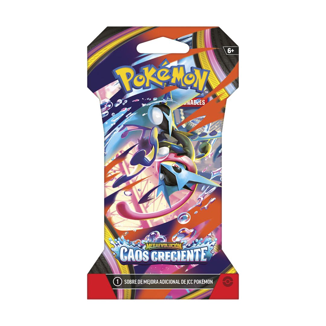 Pokémon: Caos Creciente Sleeved Booster1