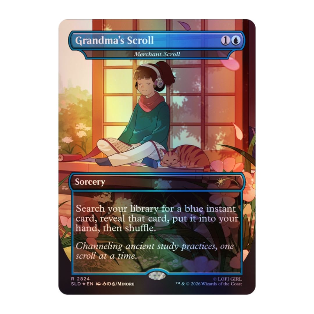 Magic The Gathering: Secret Lair  x Lofi Girl - Beats to Cast To5