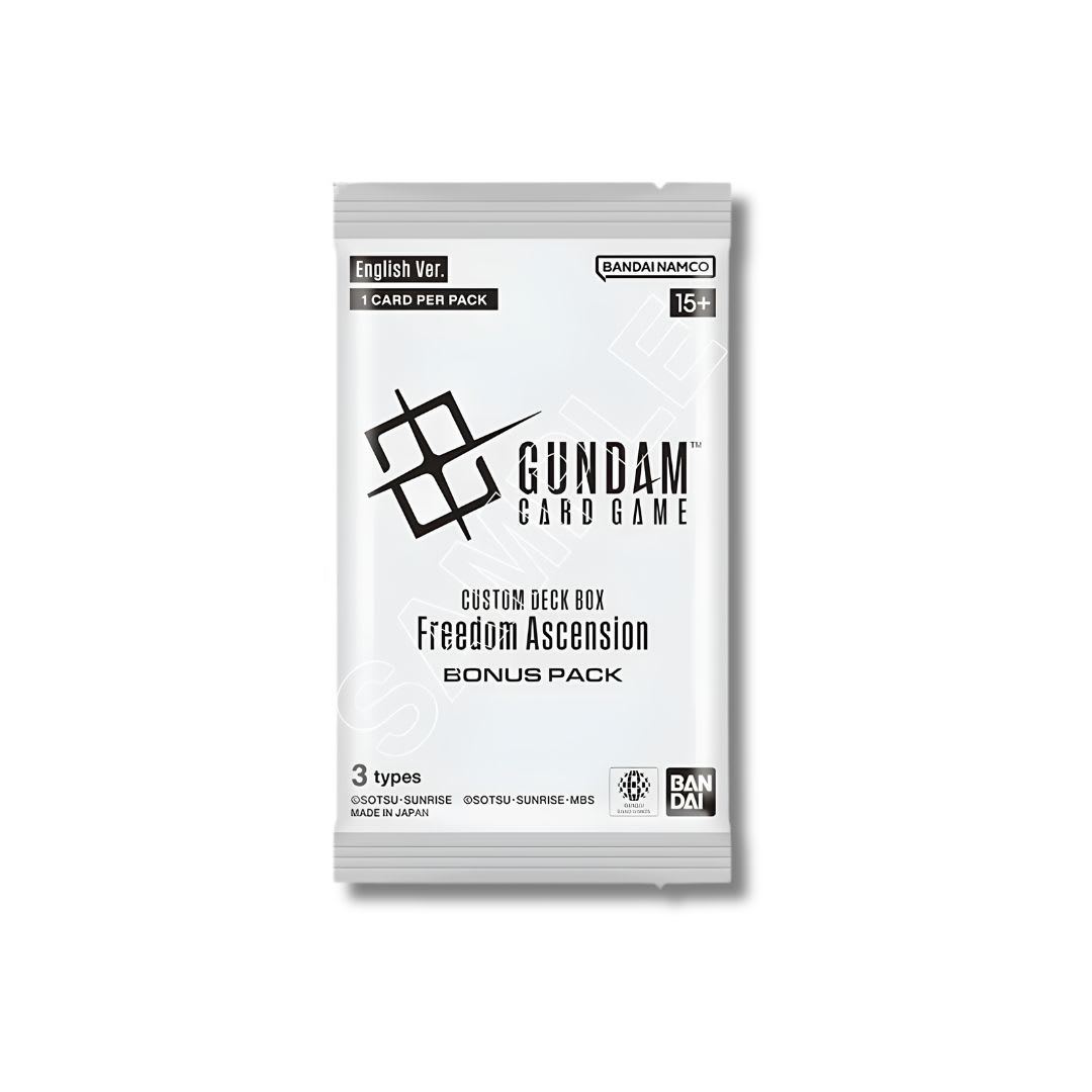 Gundam Card Game: SC01 Deck Build Box - 01 Freedom Ascension4