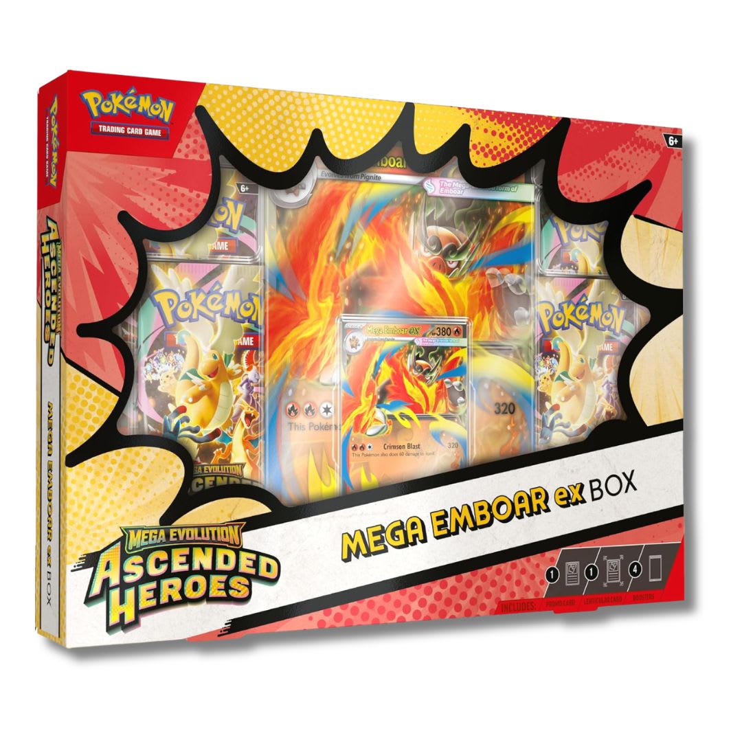 Pokémon: Ascenso Heroico - Caja Colección Mega ex1