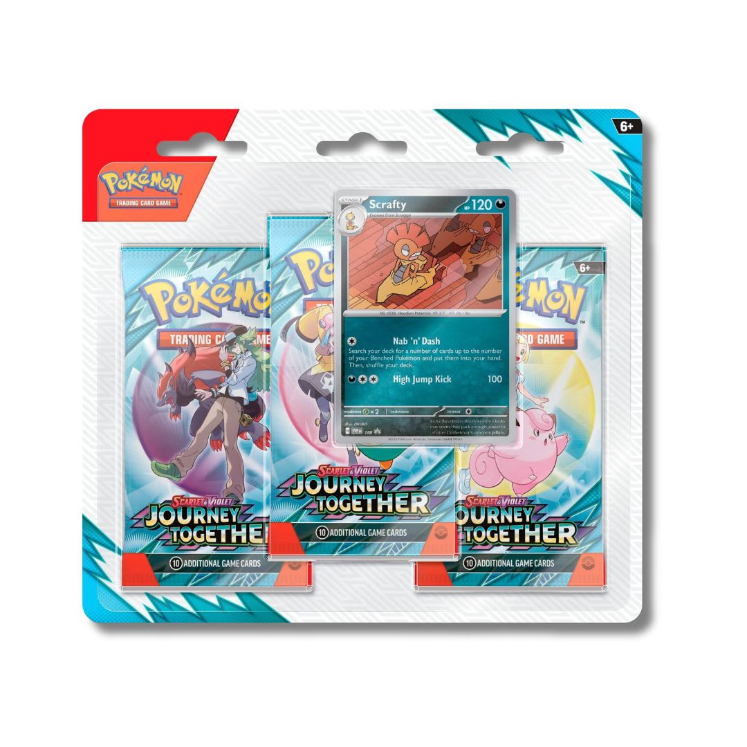Pokémon: Journey Together 3-Pack Blister2