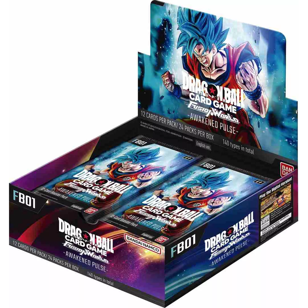 Dragon Ball Super Card Game Fusion World: FB01 Awakened Pulse Booster Display1