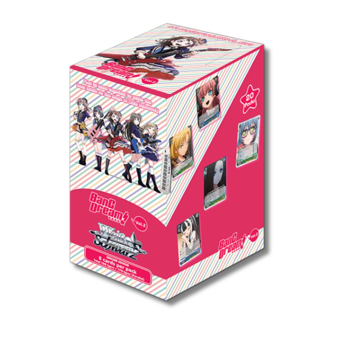 Weiss Schwarz: Bang Dream! Vol. 2 Boosters Display1