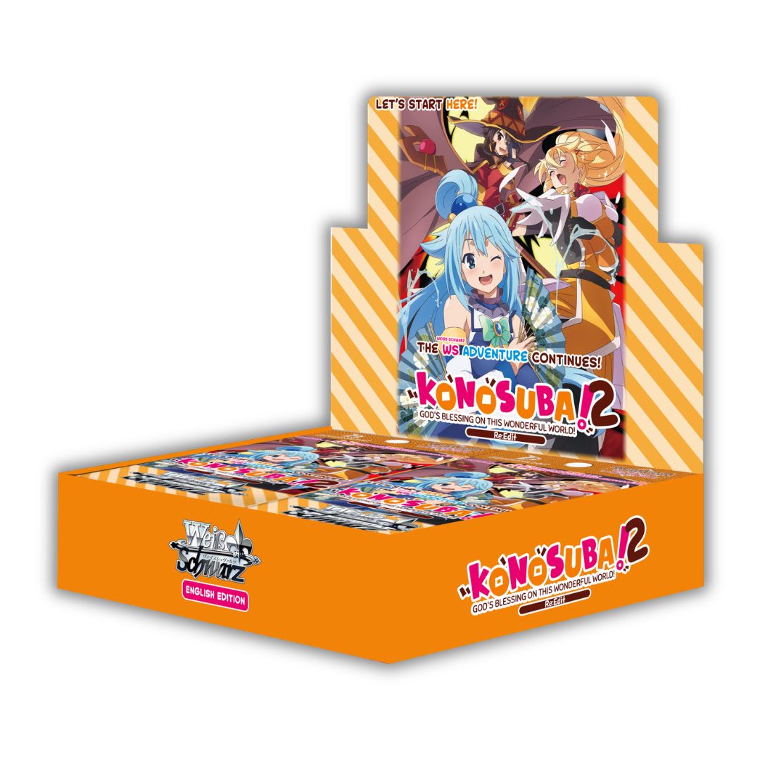 Weiss Schwarz: Konosuba! God’s Blessing on this Wonderful World! Re:Edit Booster Display1