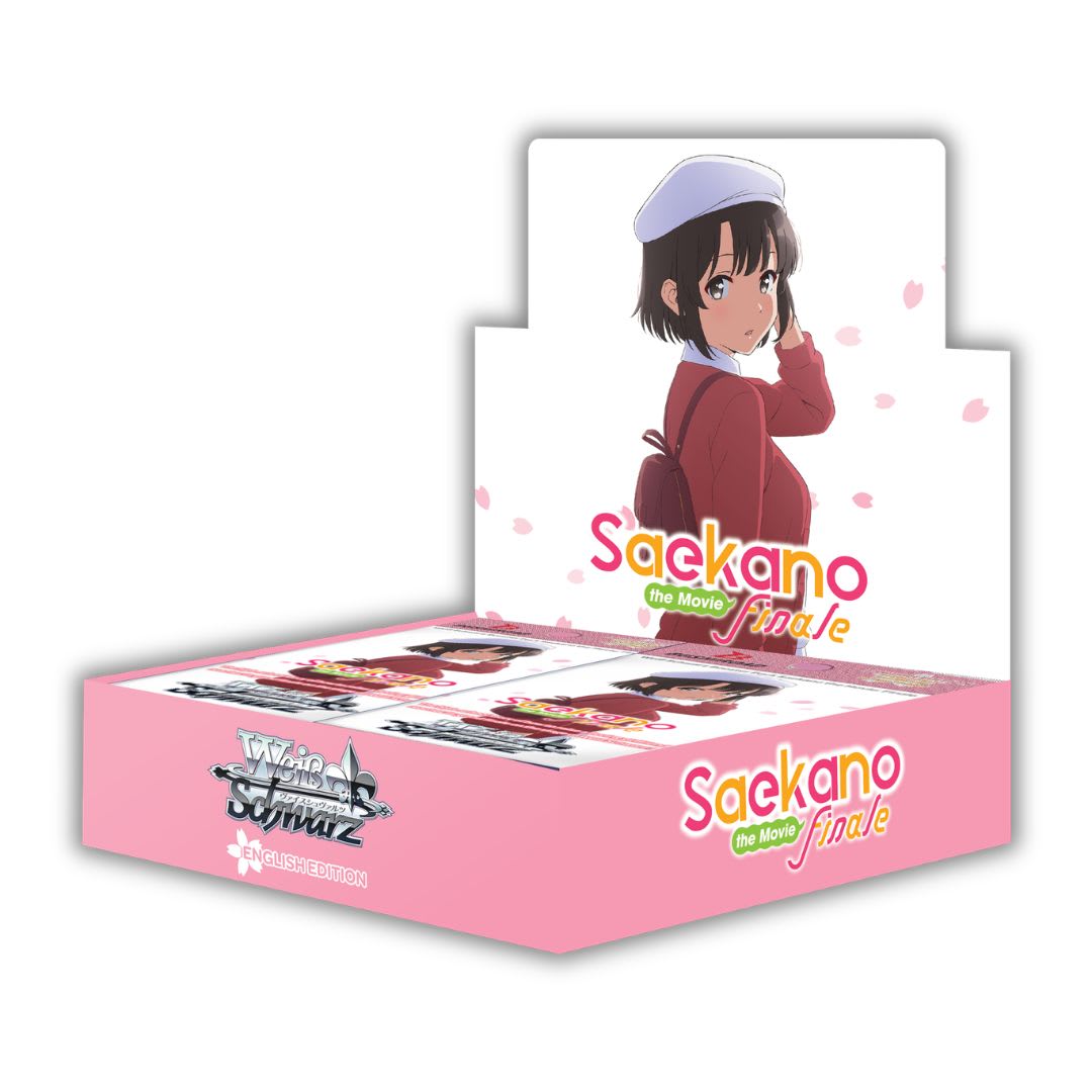 Weiss Schwarz: Saekano The Movie Finale Boosters Display1
