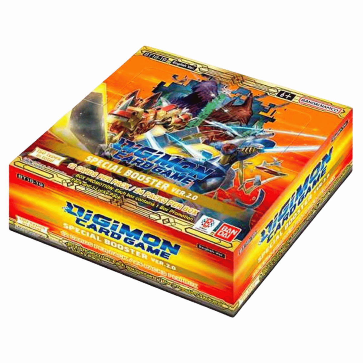 Digimon Card Game: BT18-19 Special Booster Ver. 2.0 Booster Display1