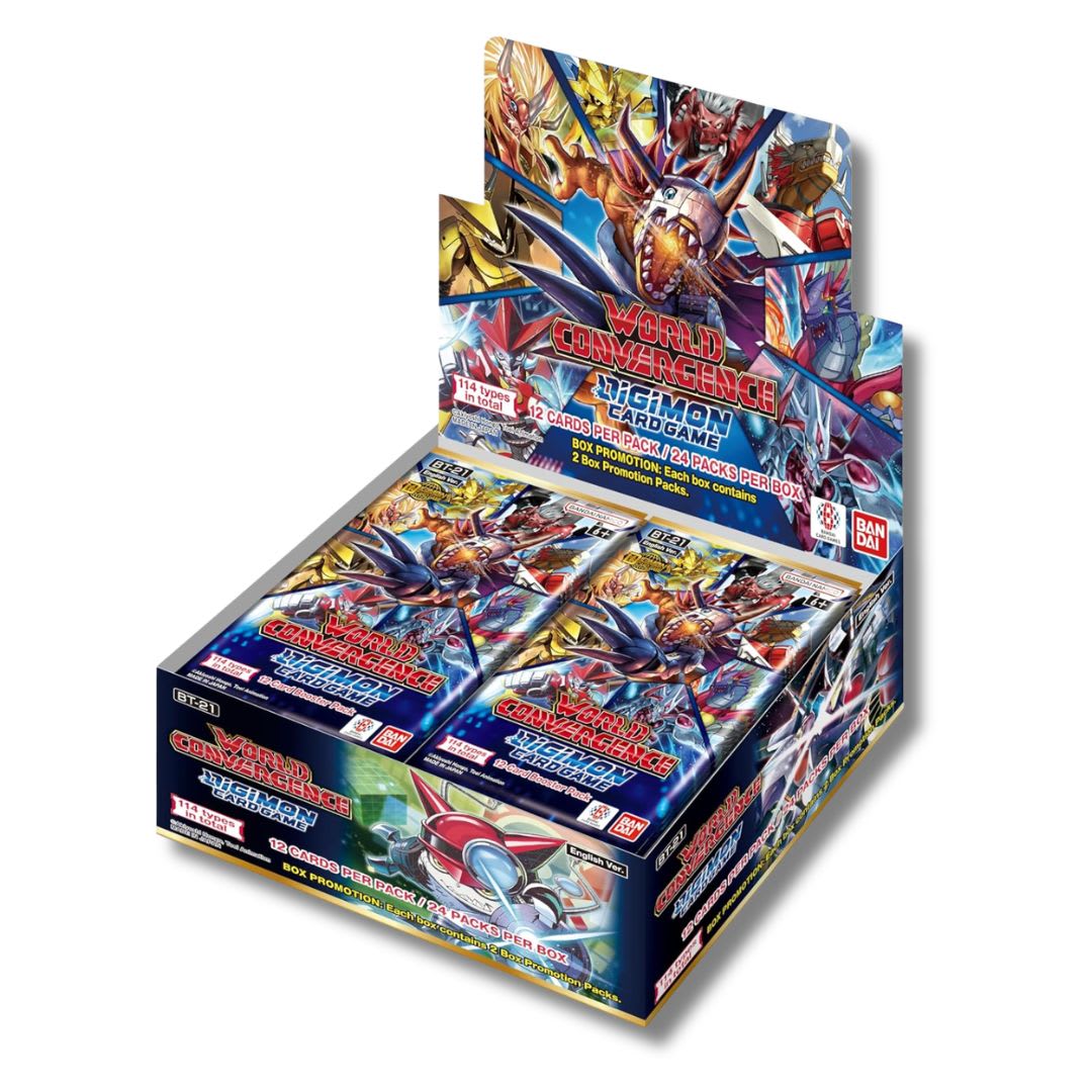 Digimon Card Game: BT21 World Convergence Booster Display1