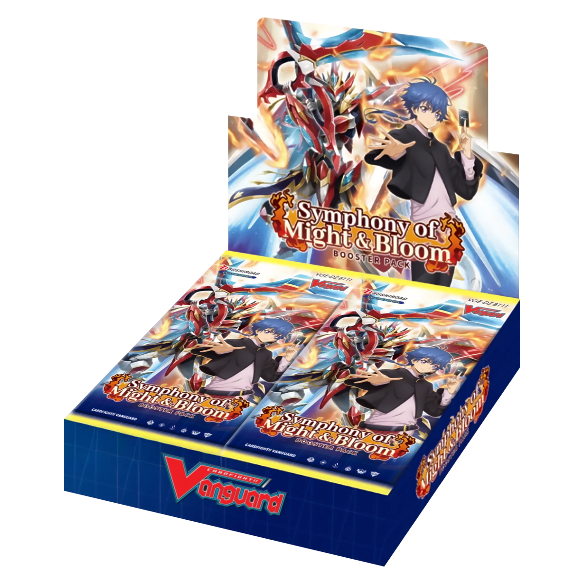 Cardfight Vanguard: VGE-DZ-BT11 Symphony of Might & Bloom Booster Display1