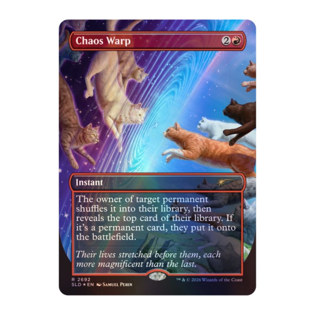 Magic The Gathering: Secret Lair - Cats of Chaos4