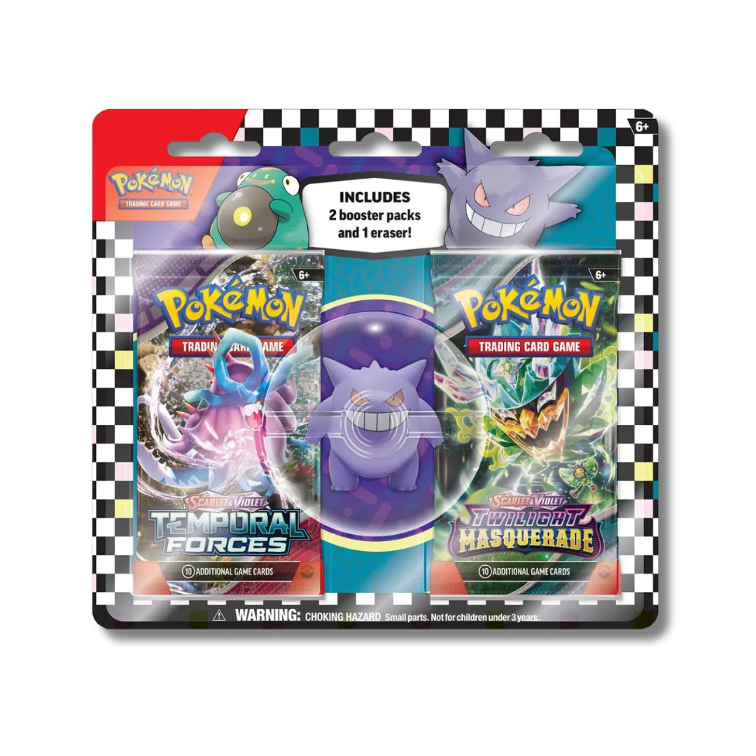 Pokémon: Back to School Eraser Blister 20242