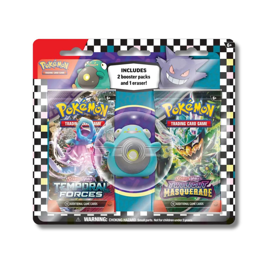 Pokémon: Back to School Eraser Blister 20243