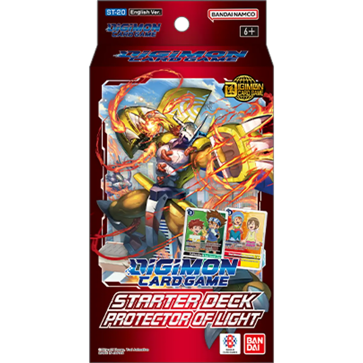 [PREVENTA] Digimon Card Game: ST20 Protector of Light Starter Deck1