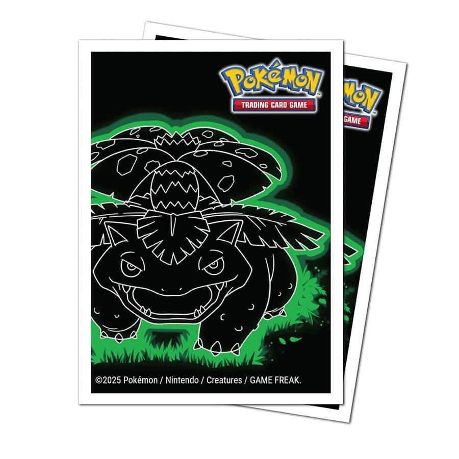 Deck Protectors: Pokemon Apex - Neon Kanto - Venusaur1