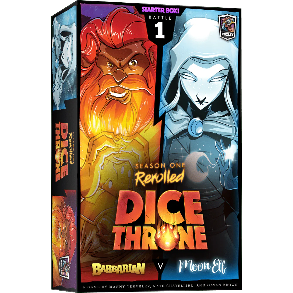 Dice Throne Bárbaro vs Elfa Lunar1