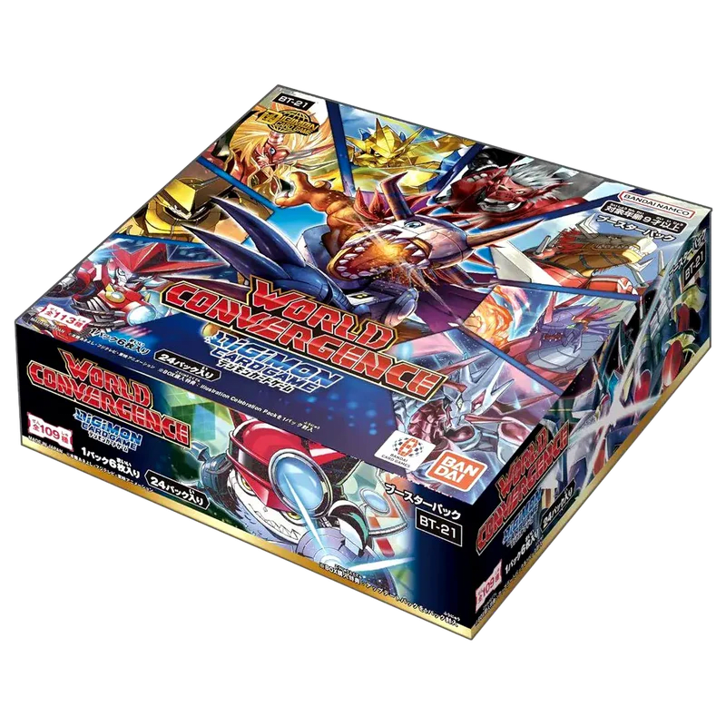 [PREVENTA] Digimon Card Game: BT21 World Convergence Booster Display1