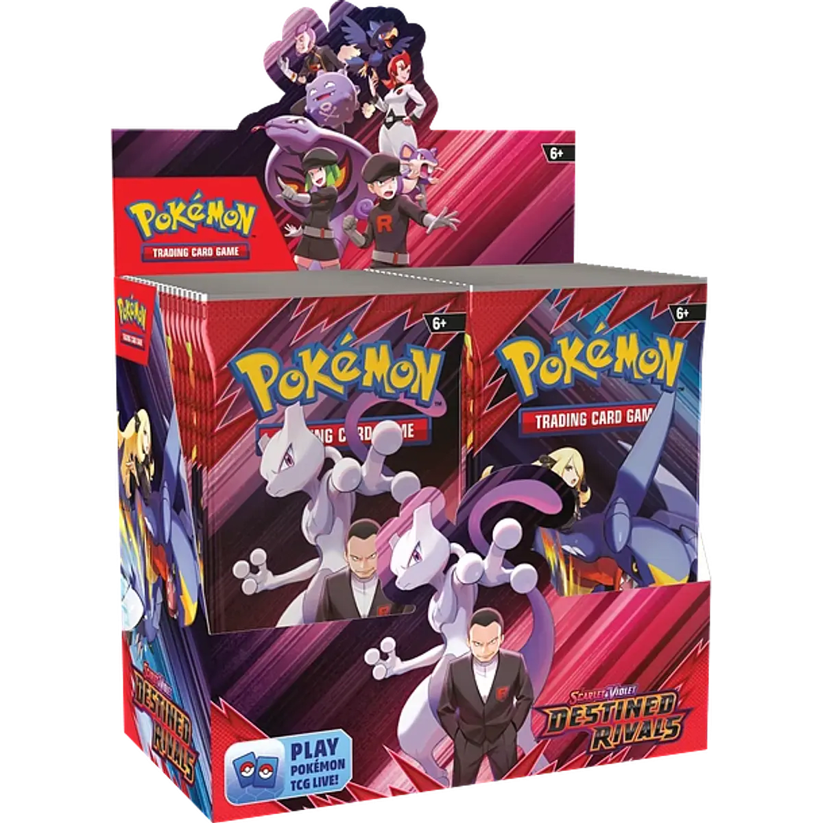 Pokémon: Destined Rivals Booster Display (Español)1