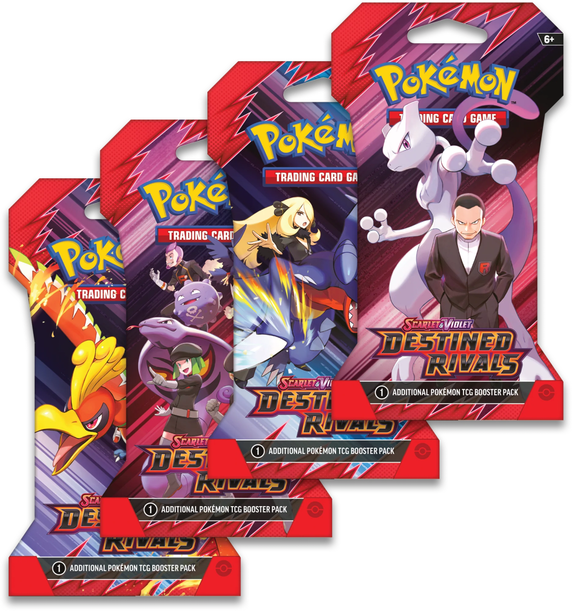Pokémon: Destined Rivals Sleeved Booster1