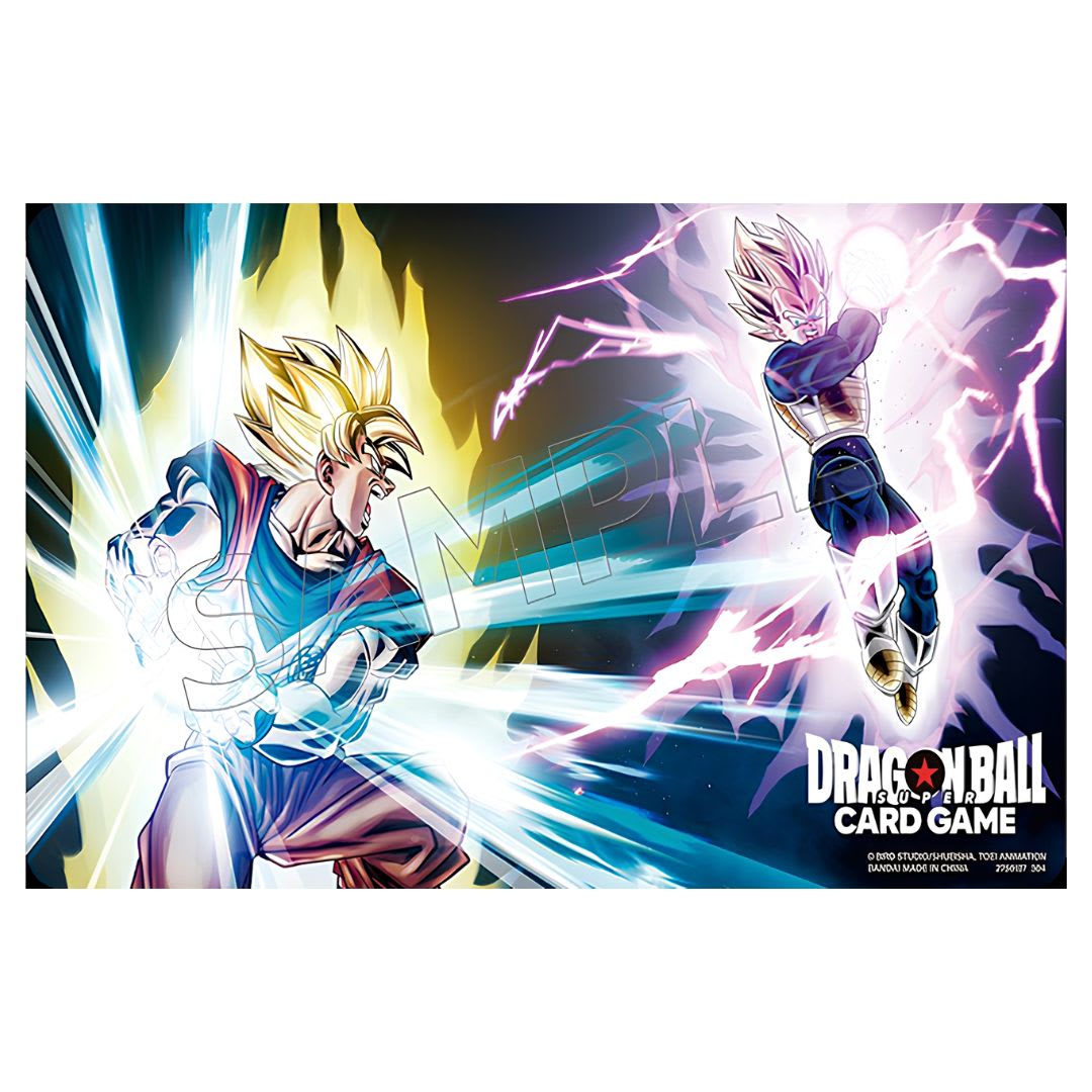 Dragon Ball Super Card Game: Official Playmat 01 Son Goku vs. Vegeta1