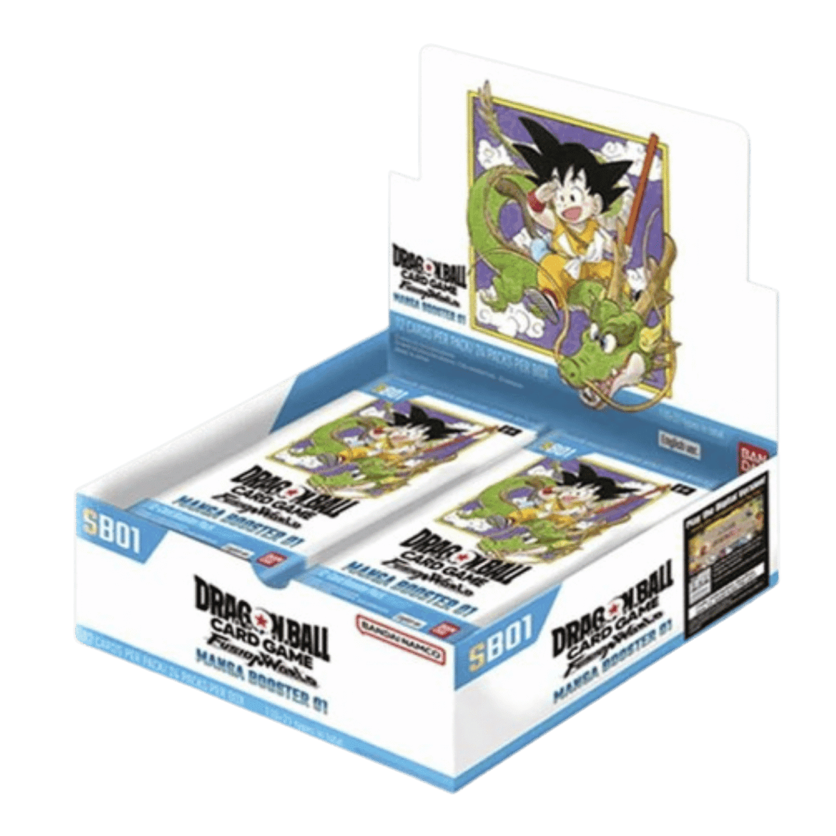 Dragon Ball Super Card Game Fusion World: SB01 Manga Booster 01 Booster Display1