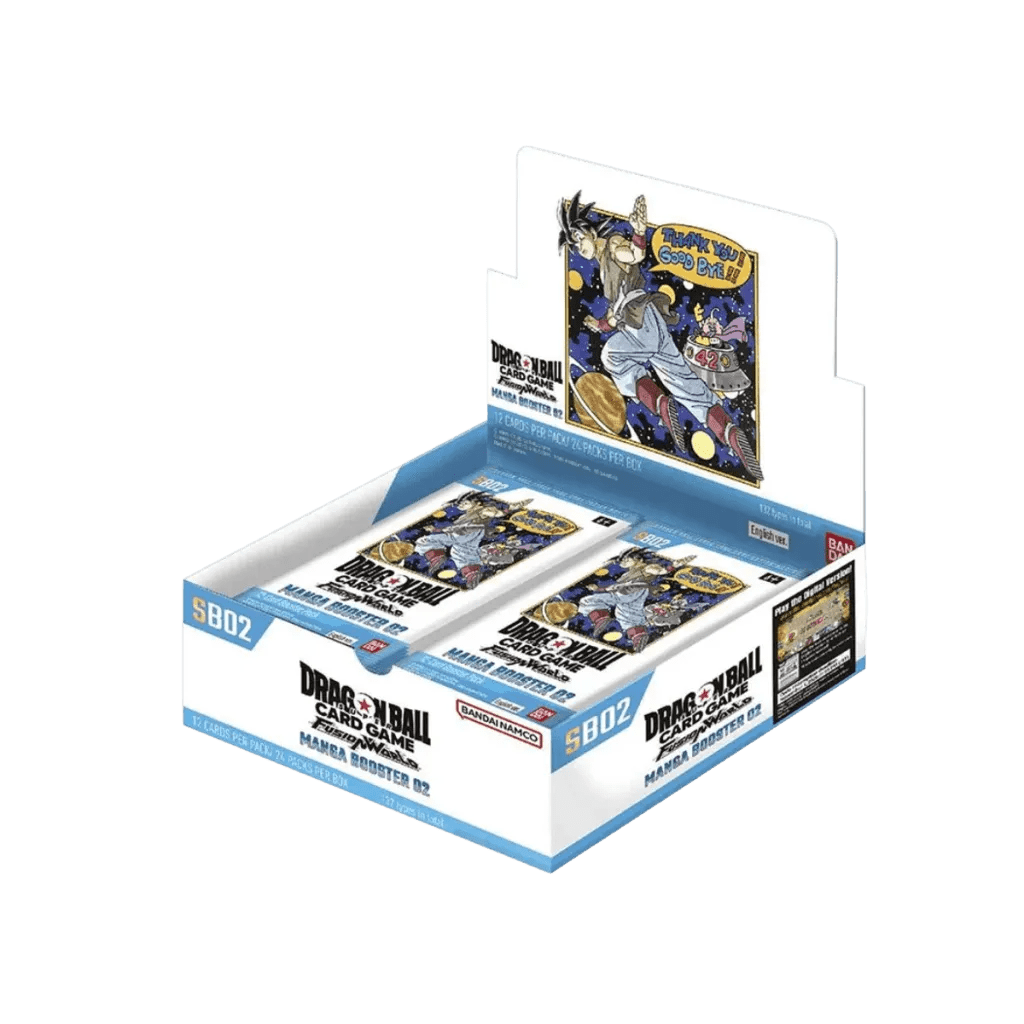 Dragon Ball Super Card Game Fusion World: SB02 Manga Booster 02 Booster Display1