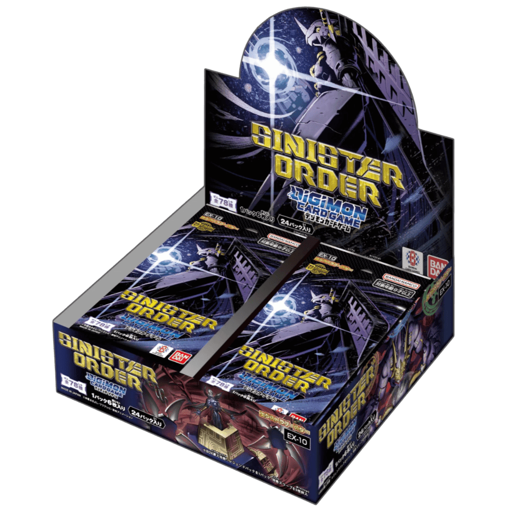 Digimon Card Game: EX10 Sinister Order Booster Display1