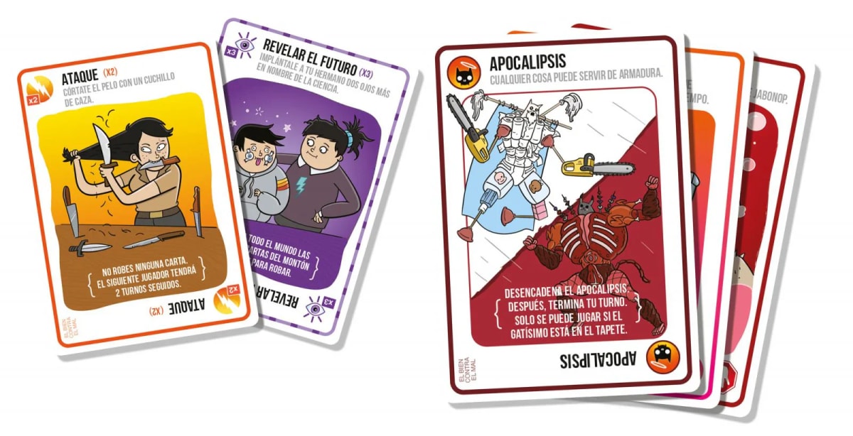 Exploding Kittens: El Bien contra el Mal2
