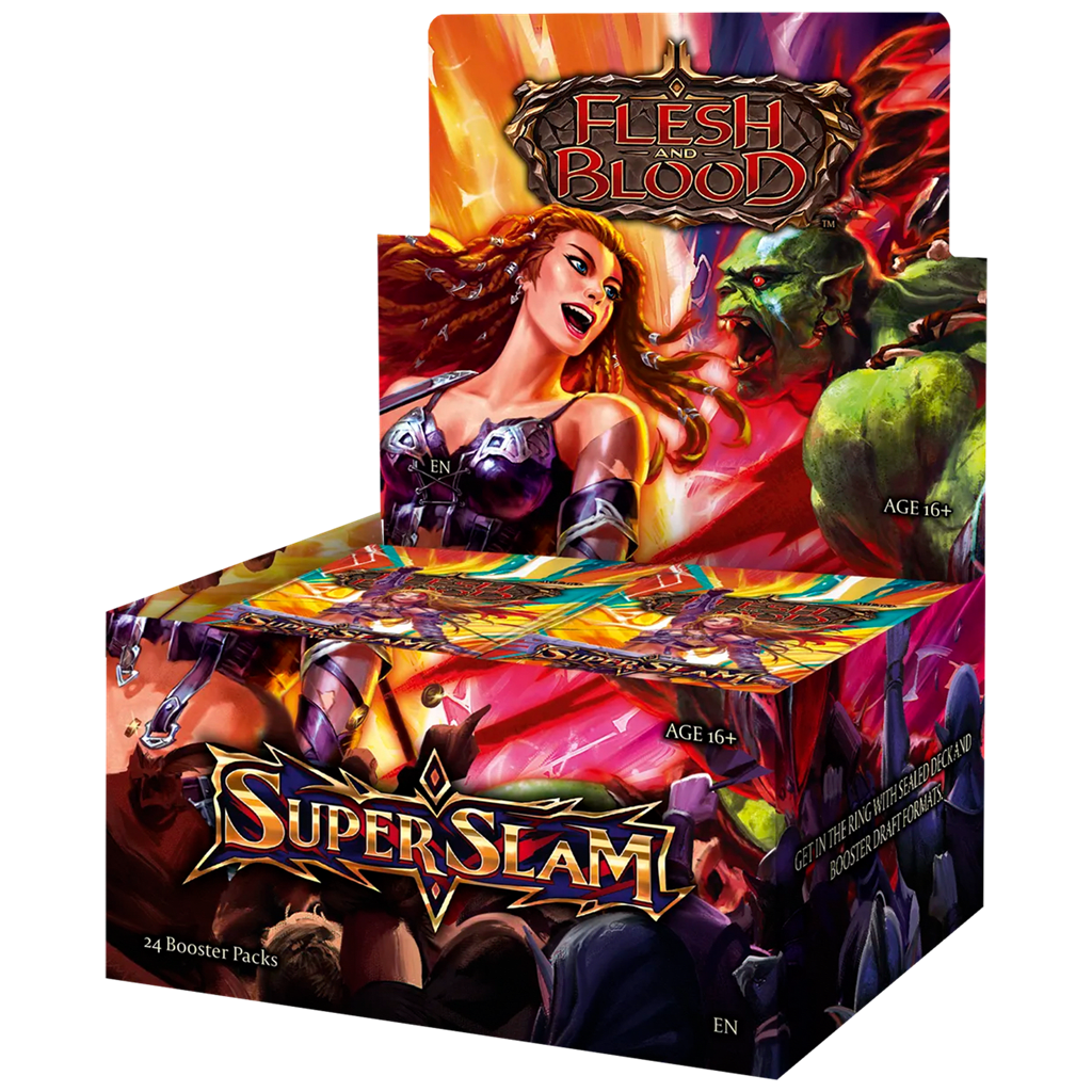 Flesh and Blood TCG: Super Slam Booster Display1