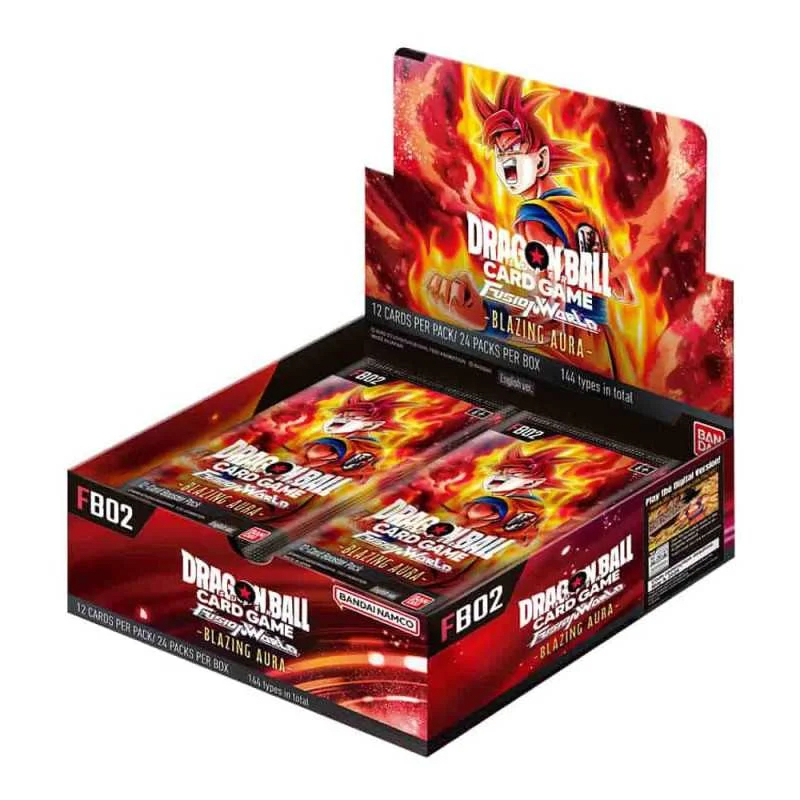 Dragon Ball Super Card Game Fusion World: FB02 Blazing Aura Booster Display1
