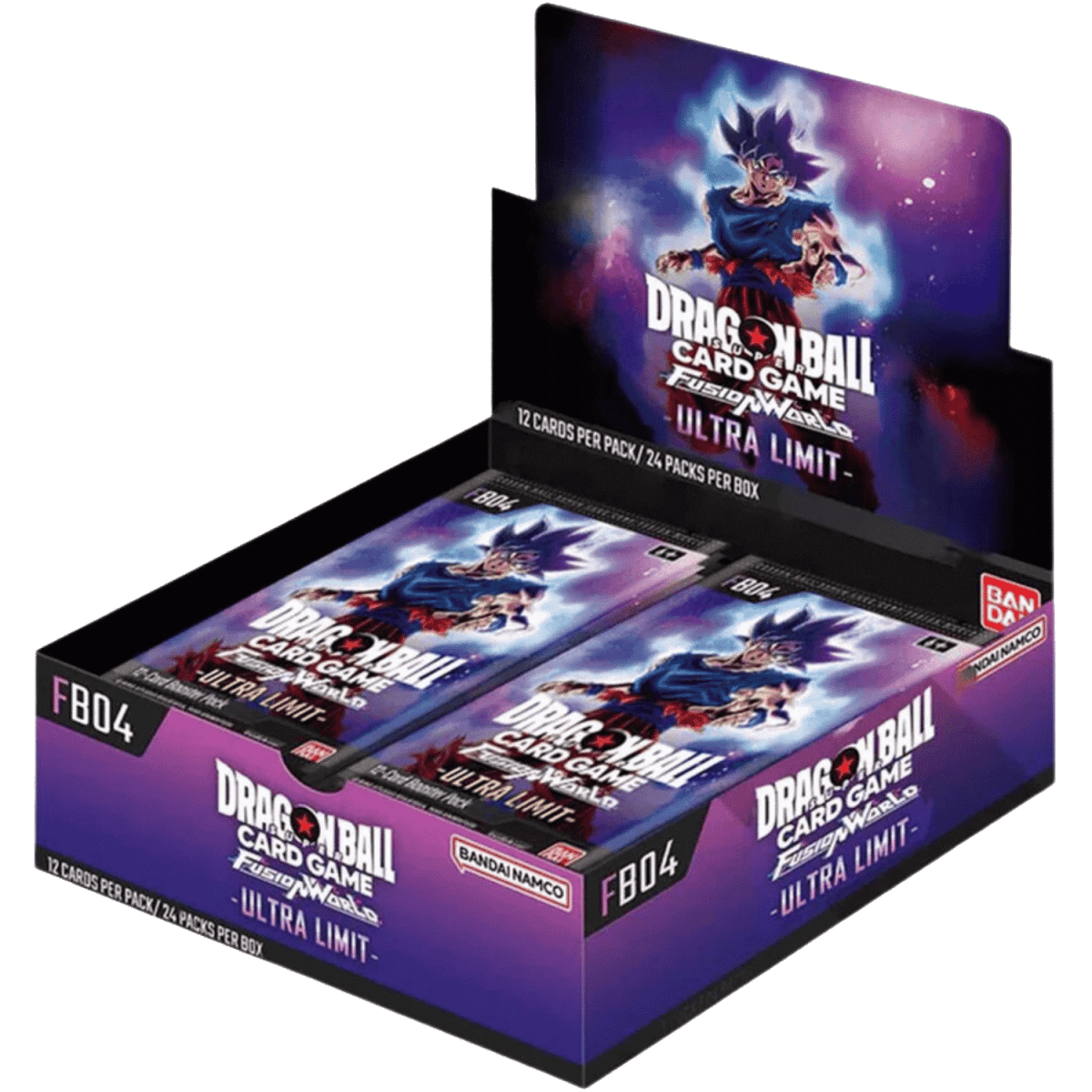 Dragon Ball Super Card Game Fusion World: FB04 Ultra Limit Booster Display1