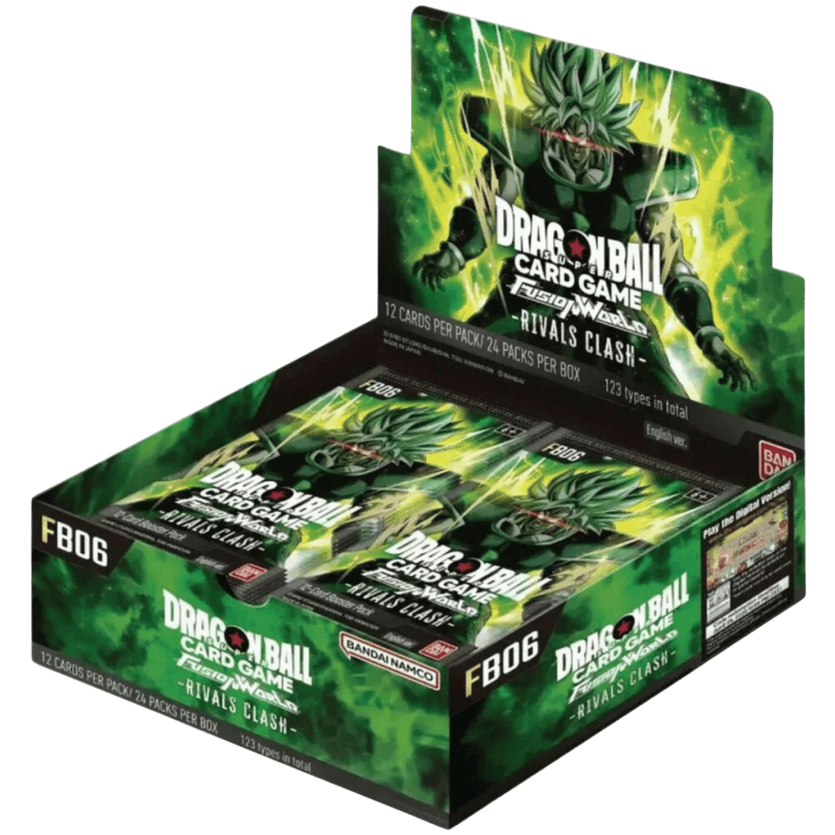 Dragon Ball Super Card Game Fusion World: FB06 Rivals Clash Booster Display1