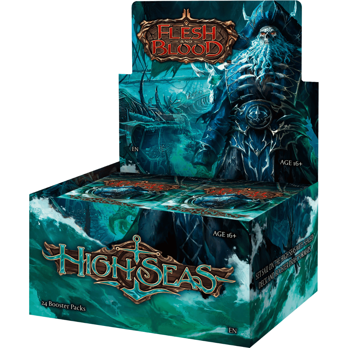 Flesh and Blood TCG: High Seas Booster Display1