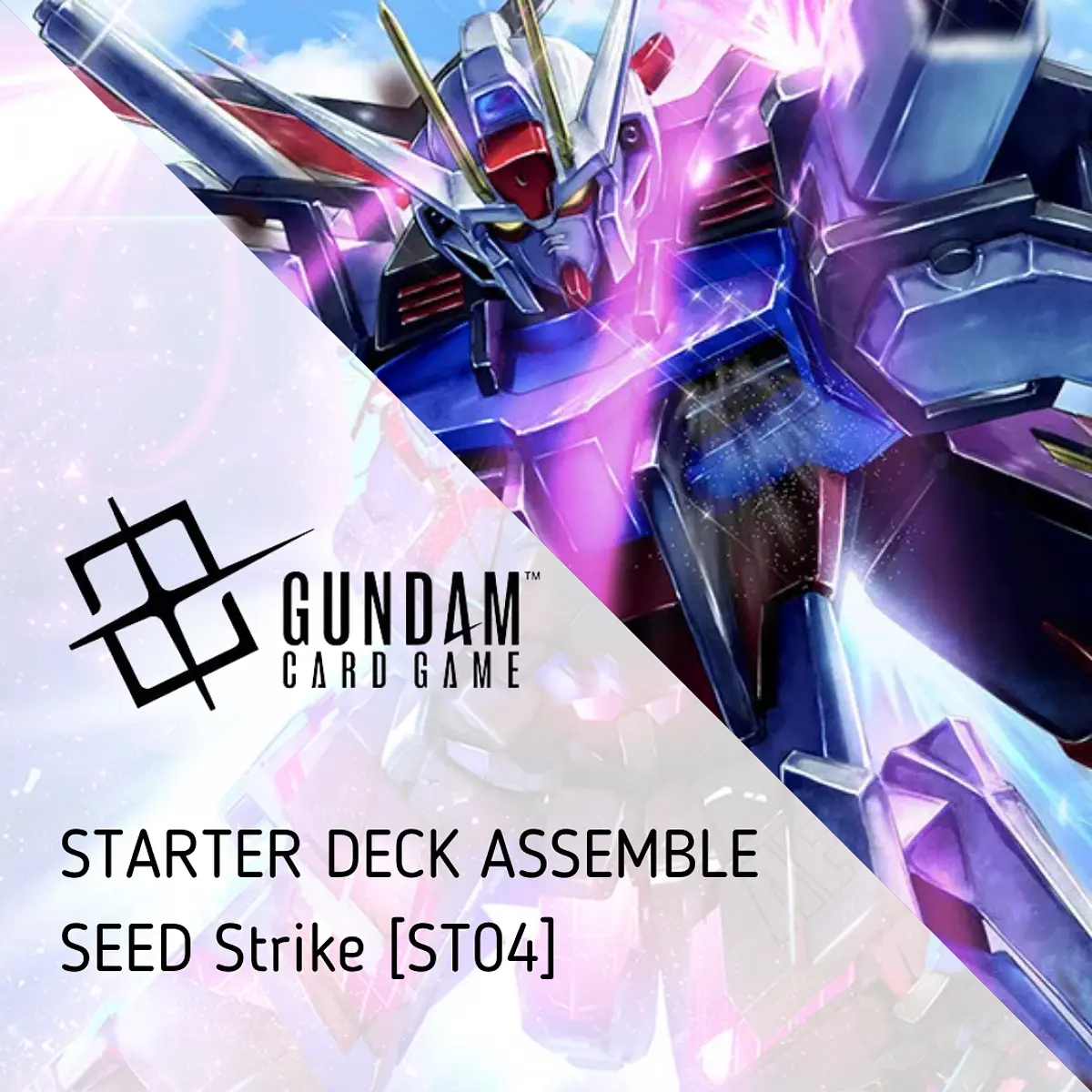 Gundam Card Game: ST04A ASSEMBLE Starter Deck SEED Strike1
