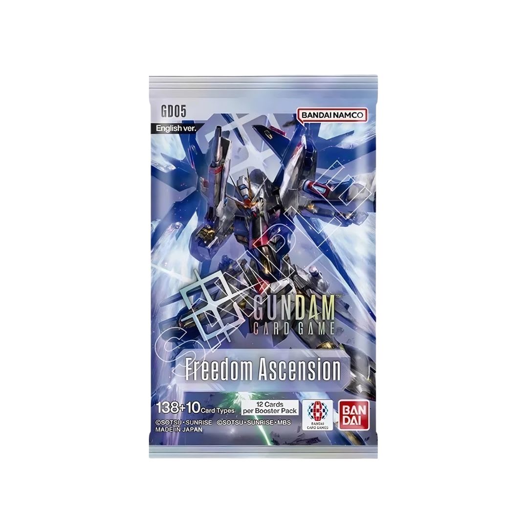 Gundam Card Game: GD05 Freedom Ascension Booster Pack1