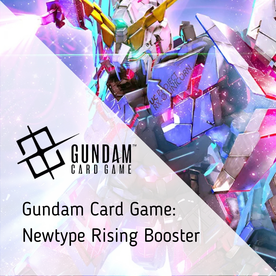 Gundam Card Game: GD01 Newtype Rising Booster Display1