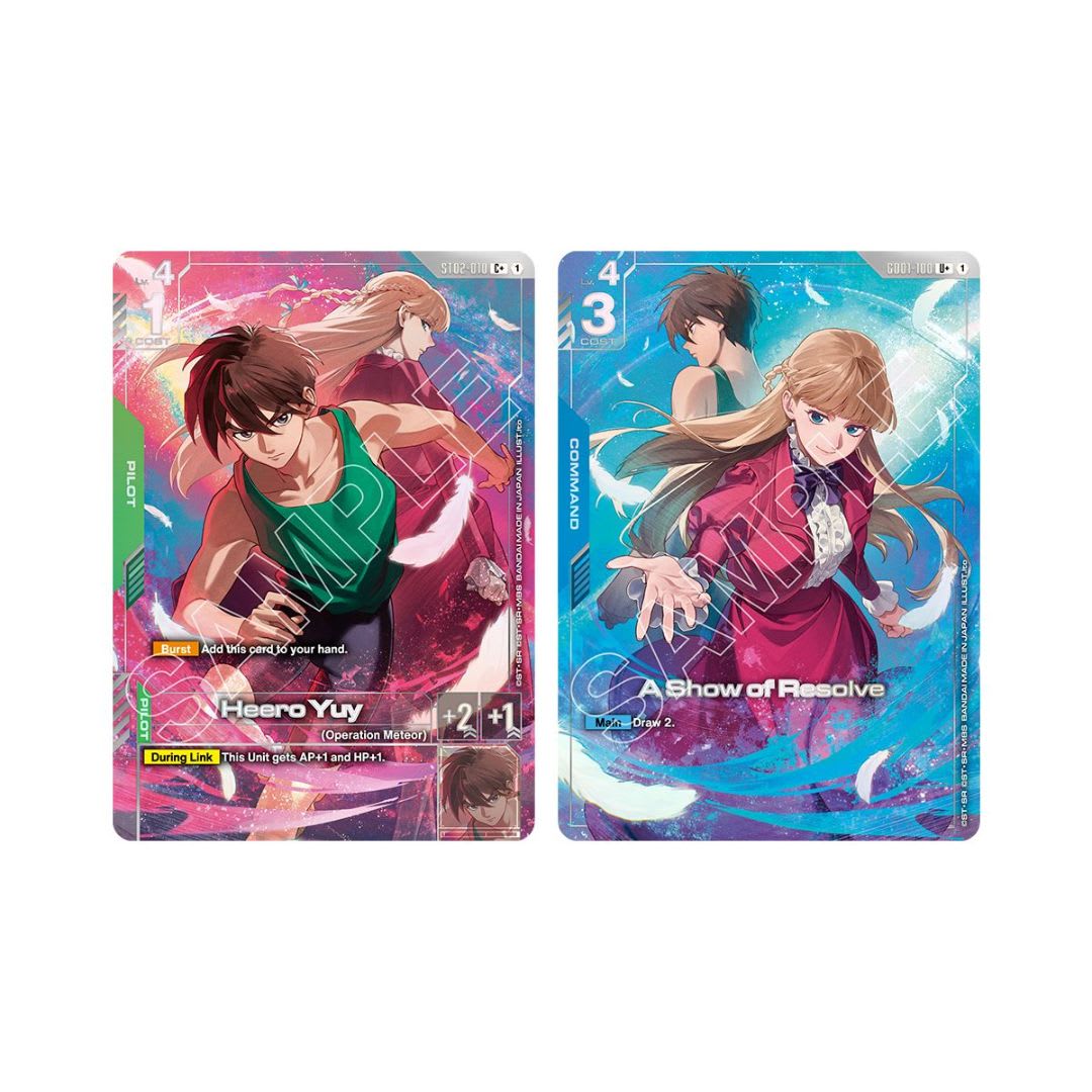 Gundam Card Game: Premium Accessory Set - Mobile Suit Gundam WING (PB01)2