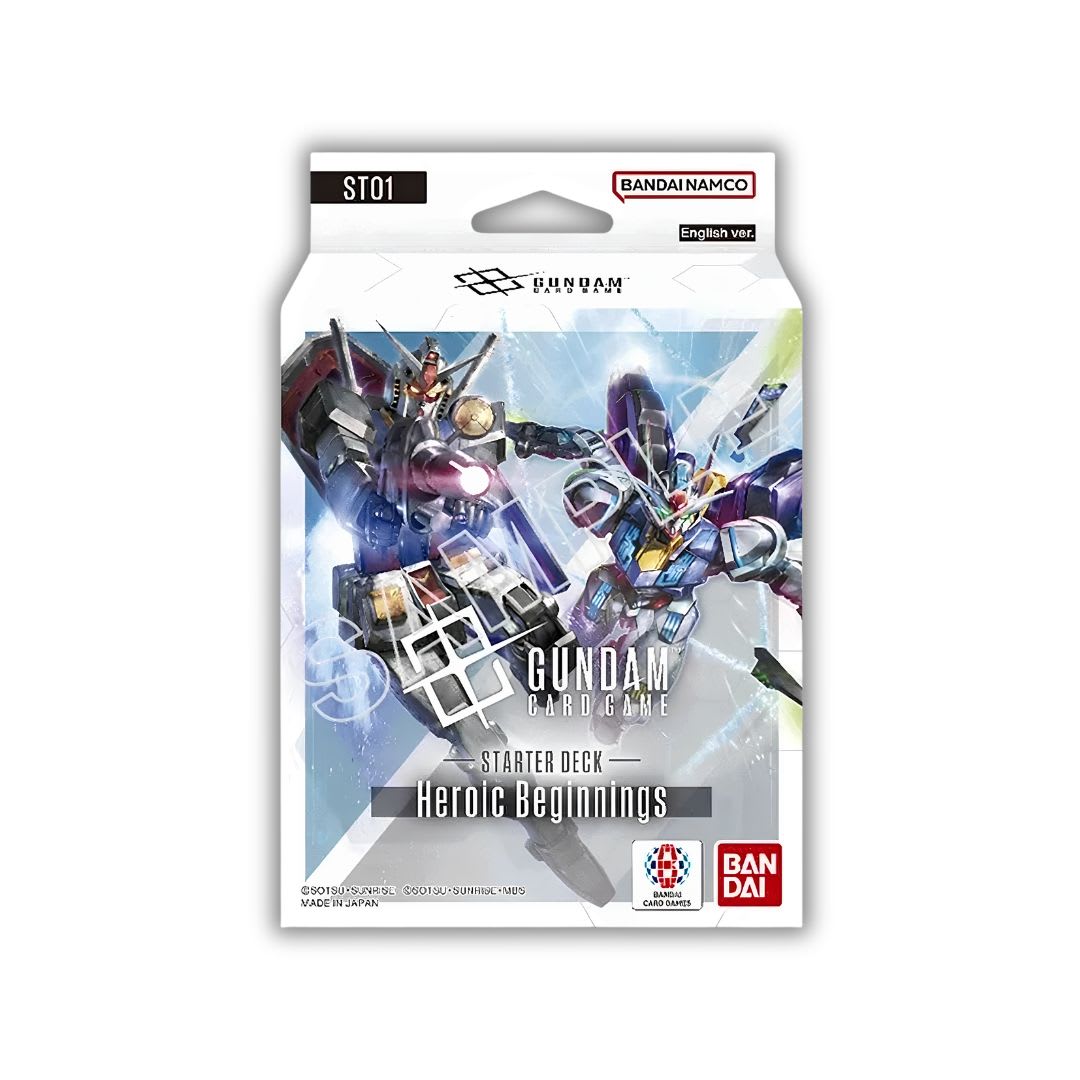Gundam Card Game: ST01 Starter Deck Heroic Beginnings1