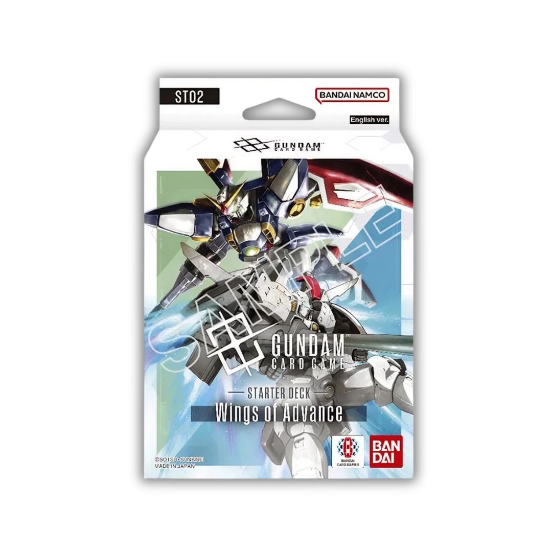 Gundam Card Game: ST02 Starter Deck Wings of Advance1